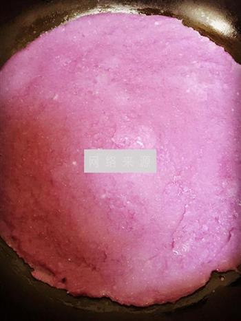 紫甘蓝香葱鸡蛋饼的做法步骤3