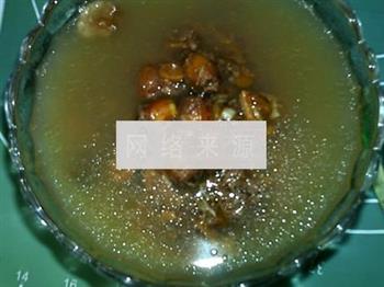 莲子瑶柱瘦肉汤的做法图解9
