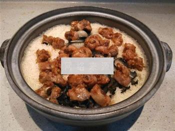 鲍鱼土猪肉肽米煲仔饭的做法图解5