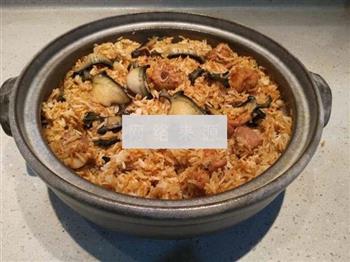 鲍鱼土猪肉肽米煲仔饭的做法图解6