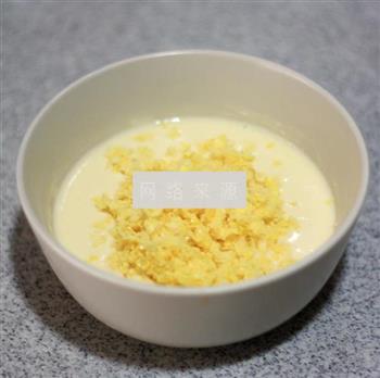 鲜奶玉米汁+玉米渣饼的做法步骤14
