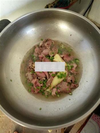羊肉冬瓜汤的做法图解2