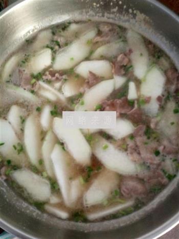 羊肉冬瓜汤的做法步骤3