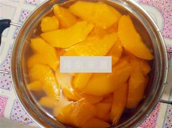 夏日冰爽饮品黄桃罐头的做法步骤4