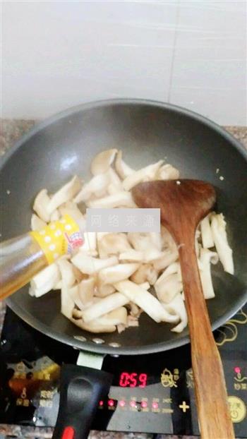 肉片炒平菇的做法步骤6