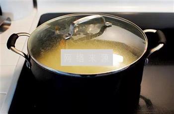 培根芝士花菜浓汤的做法步骤6