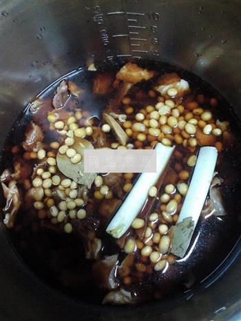 茄汁黄豆炖牛肉的做法步骤5