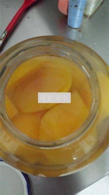 黄桃罐头的做法步骤8