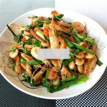 韭菜爆炒河虾的做法步骤8