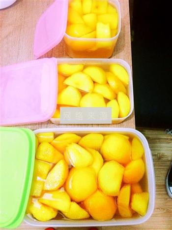 黄桃罐头的做法步骤9
