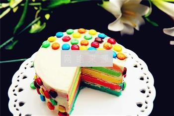 彩虹蛋糕的做法步骤17