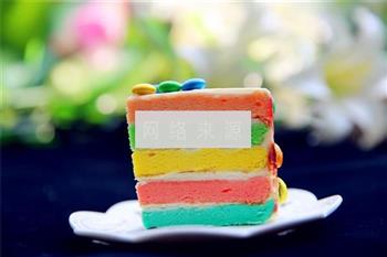 彩虹蛋糕的做法步骤22