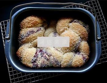紫薯椰蓉辫子面包的做法步骤18