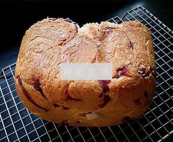 紫薯椰蓉辫子面包的做法步骤19
