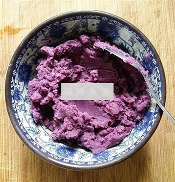 紫薯椰蓉辫子面包的做法步骤8