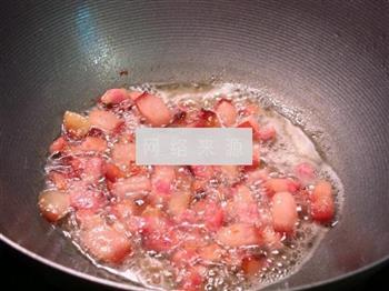 咸肉炒豇豆豆干的做法图解3