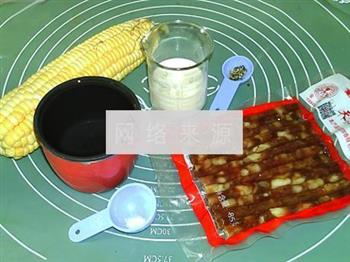 腊肠玉米浓汤的做法步骤1