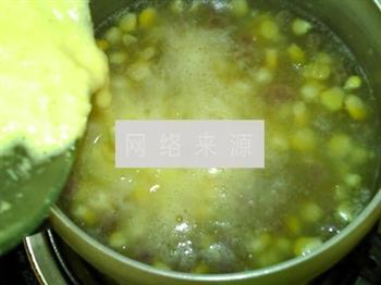腊肠玉米浓汤的做法图解9