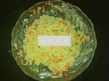 黄金米饭饼的做法步骤2