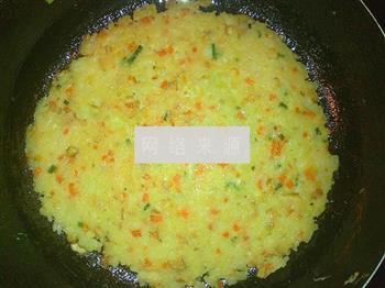 黄金米饭饼的做法步骤4