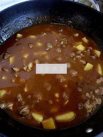 咖喱牛肉饭的做法步骤6