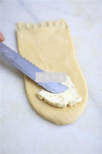 夏威夷奶酪芝麻布里欧的做法图解4