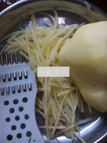 土豆丝炒肉的做法步骤2