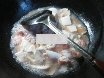 海鲜秀珍菇豆腐的做法图解5
