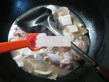 海鲜秀珍菇豆腐的做法图解7