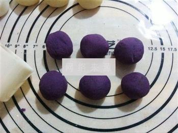 紫薯冰皮月饼的做法步骤17