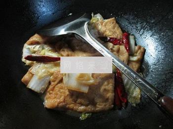 白菜煮豆腐干的做法图解9