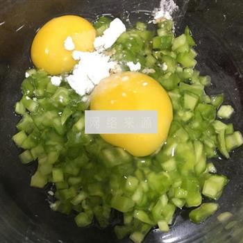 苦瓜煎鸡蛋的做法步骤3