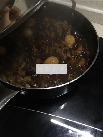 台式香菇卤肉饭的做法步骤12