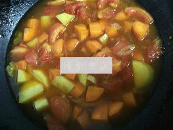 番茄土豆炖牛肉的做法步骤6