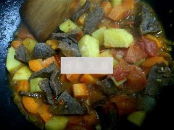 番茄土豆炖牛肉的做法步骤8