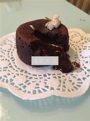 巧克力熔岩蛋糕的做法步骤9