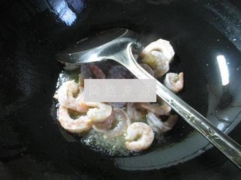 咖喱虾仁白菜的做法步骤3