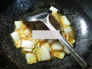 咖喱虾仁白菜的做法步骤5