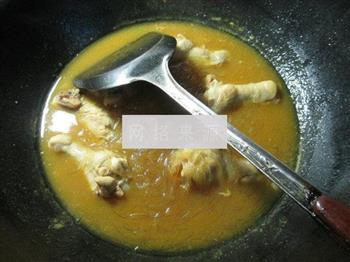 咖喱鸡翅根煮粉丝的做法步骤9