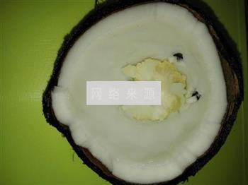 老椰子炖竹丝鸡汤的做法步骤1