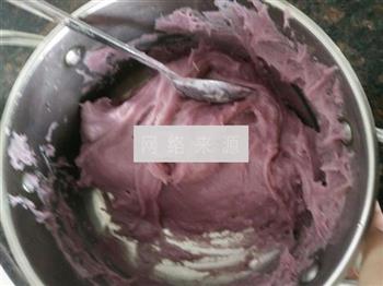 紫薯芒果雪媚娘的做法步骤3