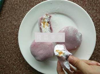 紫薯芒果雪媚娘的做法步骤7