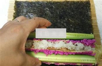 金枪鱼花式寿司的做法图解12