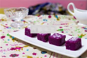 火龙紫薯糕的做法步骤5