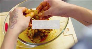 泰式煎虾佐土豆泥的做法步骤1