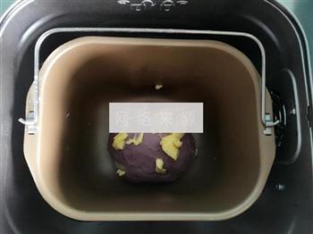 紫薯椰蓉小餐包的做法图解3