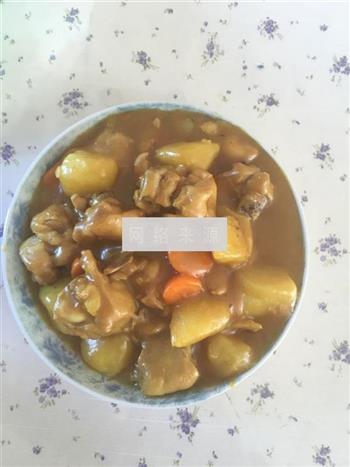 咖喱土豆炖鸡腿的做法步骤7