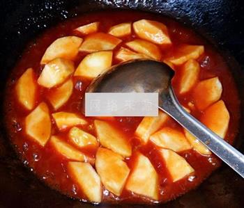 苹果糖醋肉的做法步骤7