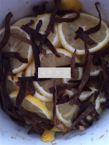 陈皮冰糖炖柠檬的做法步骤5