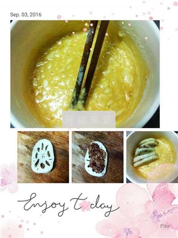 鸡蛋味的藕夹的做法步骤4